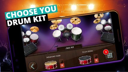 Captura 4: Simulador de juegos musicales de batería