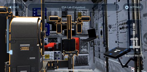Captura 5: ISS ExplorAR