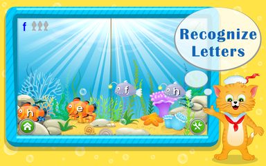 Screenshot 1: Learn ABC Letters with Captain