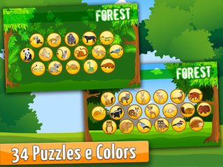 Screenshot 18: Forest - Kids Coloring Puzzles