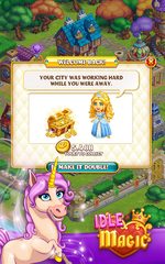 Screenshot 3: Idle Magic - Click Away City