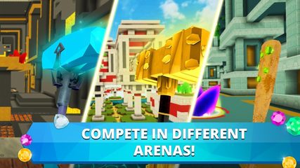 Screenshot 2: Gems Arena: 1v1 Games in Crafting & Building World
