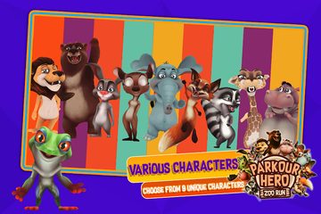 Screenshot 9: Parkour Hero - Animal Runner 3D Stunts Simulator
