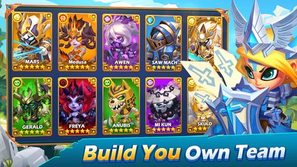 Screenshot 1: Taptap Heroes:ldle RPG