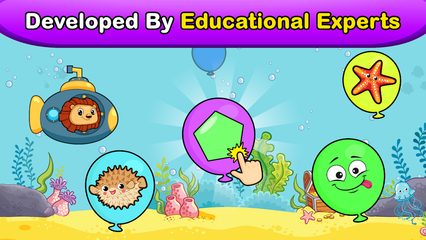 Скриншот 23: Бесплатная обучающая игра 'Лопни шарик' для детей