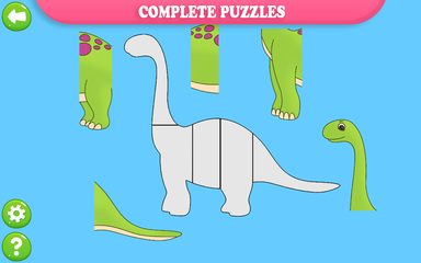 Captura 12: Divertidos Rompecabezas de Dinosaurios para Niños