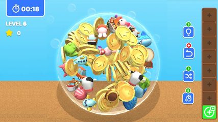 Скриншот 17: Тройное сопоставление 3D - игра на сопоставление в пузырьках