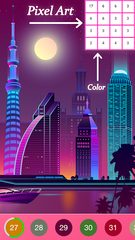 Captura 2: Arte Pixelado para Colorear