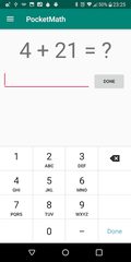 Captura 2: Matemáticas de Bolsillo – Entrenador de Aritmética Mental