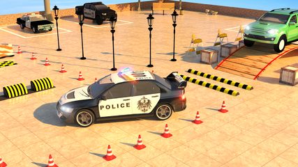Screenshot 3: Police Car Games Parking 3D