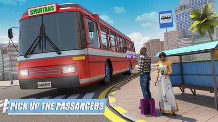 Screenshot 1: City Coach Bus Simulator 3D