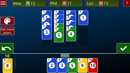 Screenshot 1: Skip 10 Solitaire
