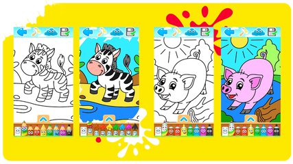 Screenshot 18: Coloring pages for children: animals