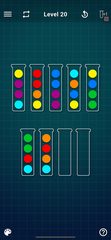 Скриншот 3: Игра-головоломка с сортировкой по цветам