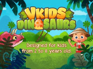 Скриншот 11: Vkids Динозавры: Юрский мир