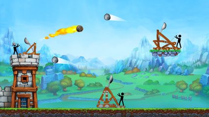 Screenshot 3: The Catapult - Stick man Throw