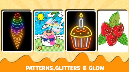Screenshot 22: Fruits Coloring book & Food Drawing book Kids Free