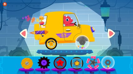 Screenshot 3: Dinosaur Car - Games for kids