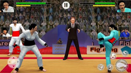 Captura 6: Combate de karate por equipos