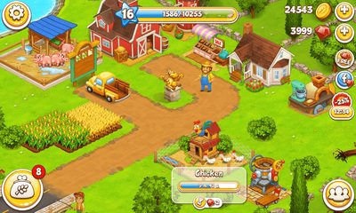 Screenshot 5: Farm Town Village Build Story