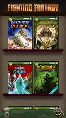 Captura 1: Clásicos de Fighting Fantasy