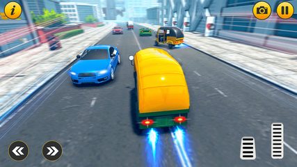 Captura 8: Carreras de Triciclos Automotores Tuk Tuk