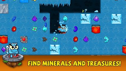 Screenshot 1: Digger 2: dig and find minerals