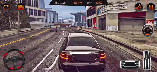 Screenshot 2: Car Driving Simulator: SUV 4+