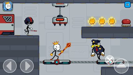 Screenshot 4: Stick Fight - Prison Escape