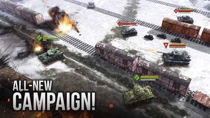 Скриншот 1: Эпоха Брони: Тактика Танков WW2