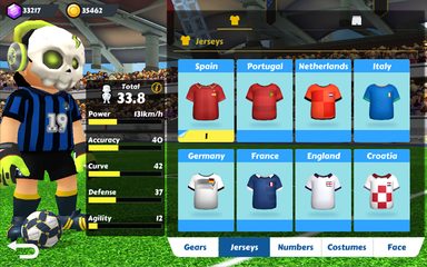 Captura 15: Desafío de fútbol en línea