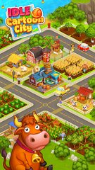 Screenshot 3: Idle Cartoon City - coin day