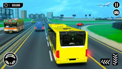 Screenshot 1: Bus Game: Driving Simulator 3D