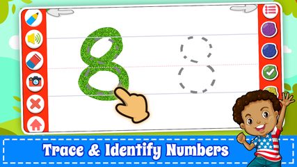 Captura 10: Aprende los Números 123 Kids - Contar y Trazar