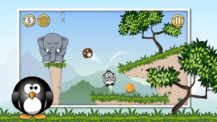Captura 1: Elefante contra Animales: Física