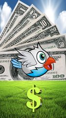 Screenshot 1: Cheerful Bird. Real Money.