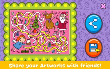 Screenshot 21: Christmas Coloring Book