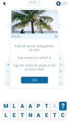 Screenshot 1: Frosty Words