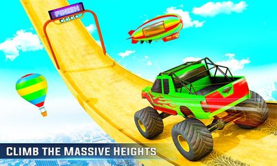 Screenshot 3: Impossible Monster Truck GT Stunt Car Racing Games