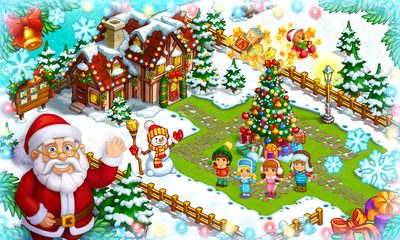 Screenshot 8: Farm Snow - Santa family story