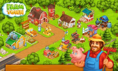 Screenshot 4: Farm Town Village Build Story