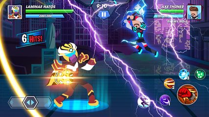 Captura 4: Juego de lucha con superhéroes