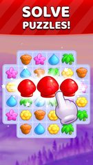 Captura 1: Relajante Match Tres: Juego de rompecabezas Zen