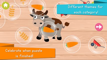 Screenshot 4: Animals Puzzle for Kids: Preschool