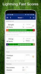 Скриншот 1: Scores App: Football Live Plays, Stats 2021 Season