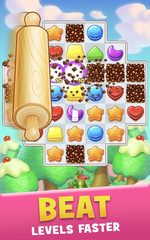 Captura 5: Aventura de puzzles dulces «Tres en raya»