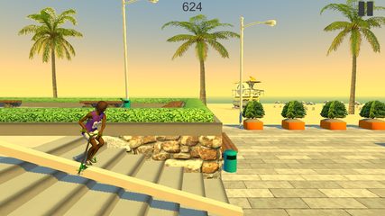 Captura 2: Líneas de la calle: Scooter