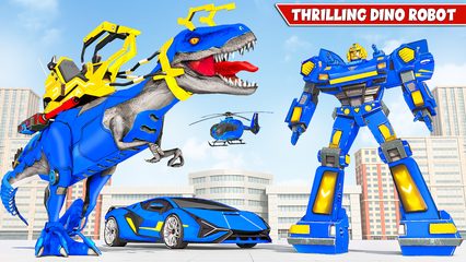 Screenshot 22: Dino Transform Robot Car Game