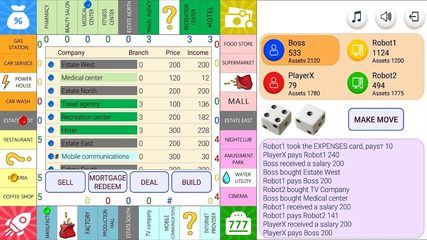 Screenshot 10: Monopolist Business Dice Board