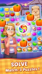 Screenshot 1: Cooking & Puzzle